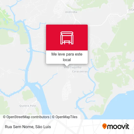 Rua Sem Nome mapa