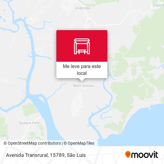 Avenida Transrural, 15789 mapa