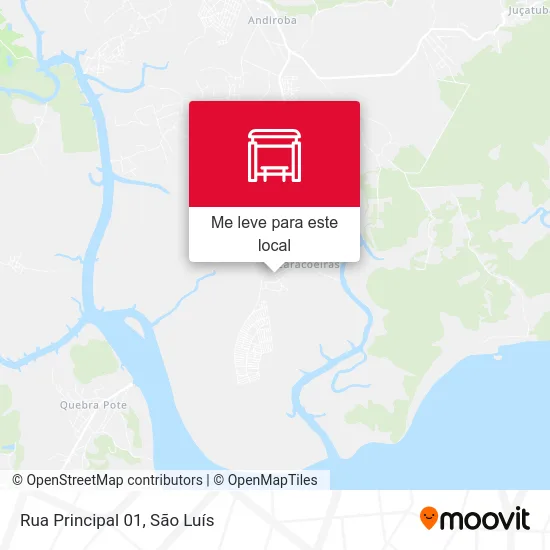 Rua Principal 01 mapa