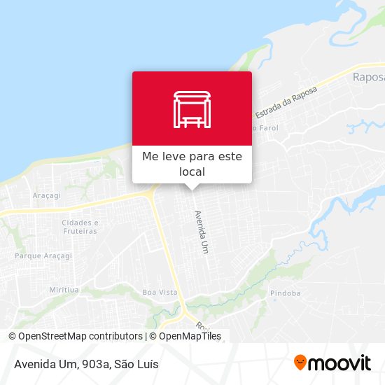 Avenida Um, 903a mapa