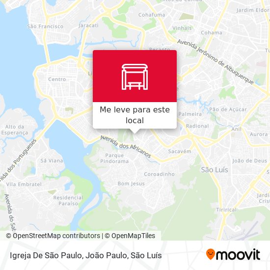 Igreja De São Paulo, João Paulo mapa