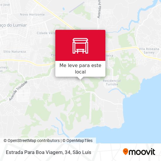 Estrada Para Boa Viagem, 34 mapa