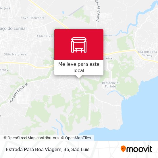 Estrada Para Boa Viagem, 36 mapa