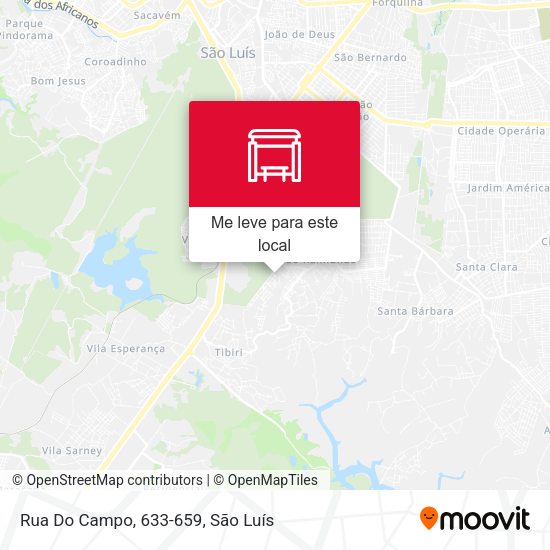 Rua Do Campo, 633-659 mapa