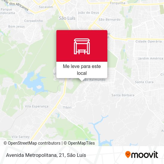 Avenida Metropolitana, 21 mapa