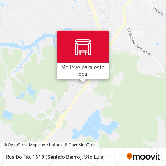 Rua Do Fio, 1618 (Sentido Bairro) mapa