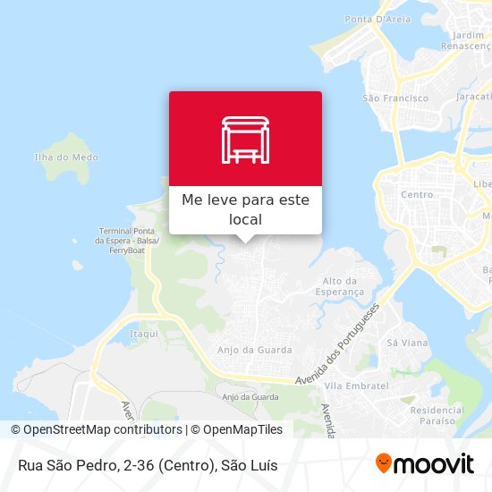 Rua São Pedro, 2-36 (Centro) mapa