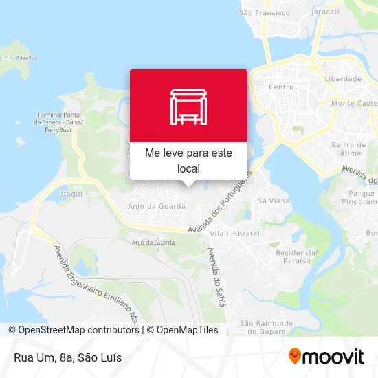 Rua Um, 8a mapa