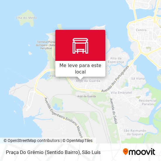 Praça Do Grêmio (Sentido Bairro) mapa