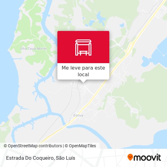 Estrada Do Coqueiro mapa