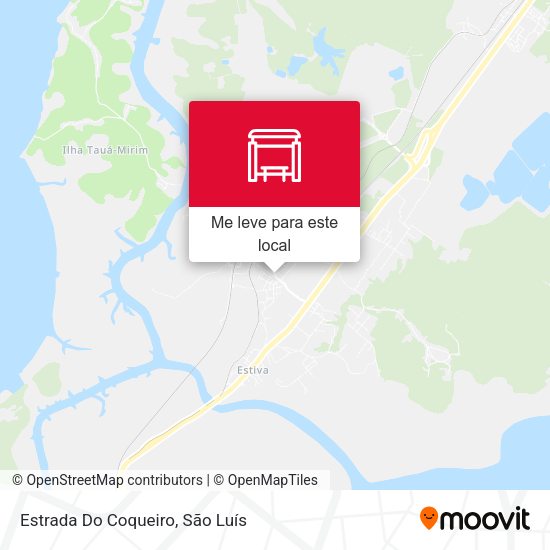 Estrada Do Coqueiro mapa