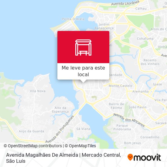 Avenida Magalhães De Almeida | Mercado Central mapa