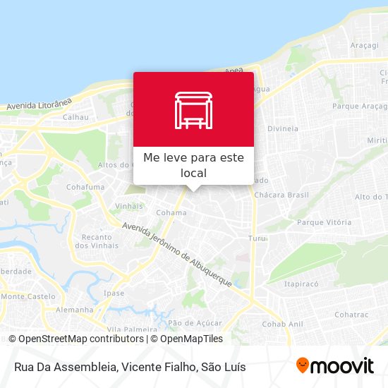 Rua Da Assembleia, Vicente Fialho mapa