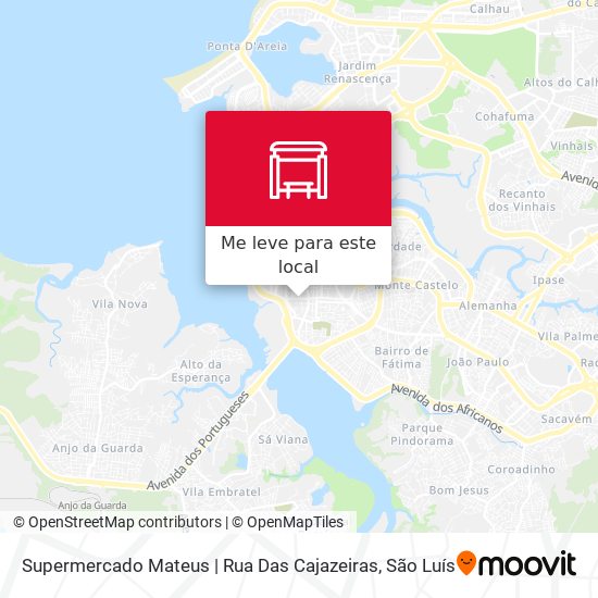 Supermercado Mateus | Rua Das Cajazeiras mapa