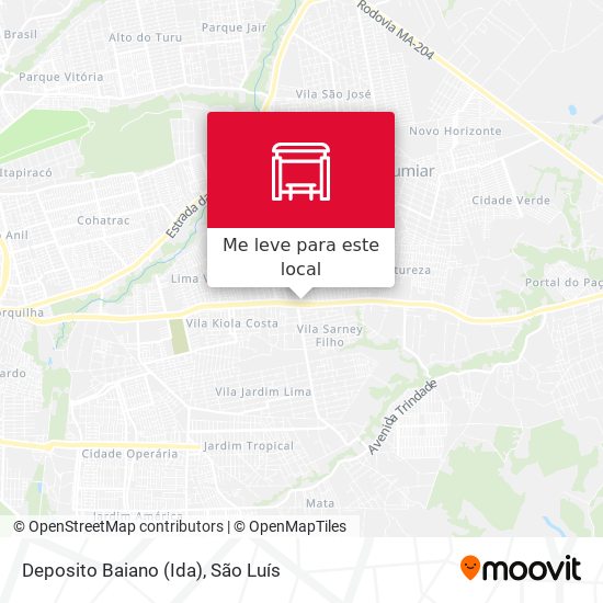 Deposito Baiano (Ida) mapa