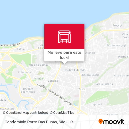 Condomínio Porto Das Dunas mapa