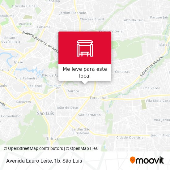 Avenida Lauro Leite, 1b mapa