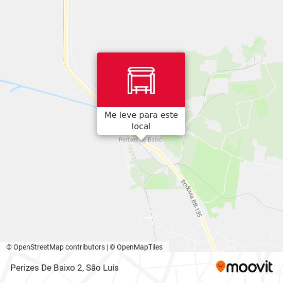 Perizes De Baixo 2 mapa