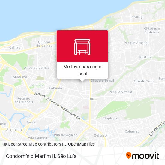 Condomínio Marfim II mapa