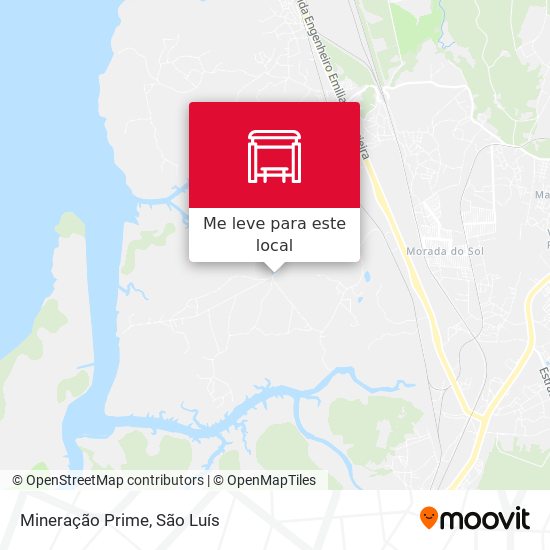Mineração Prime mapa