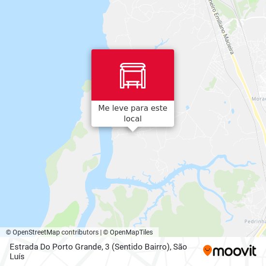 Estrada Do Porto Grande, 3 (Sentido Bairro) mapa