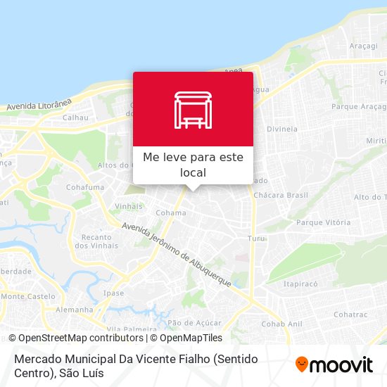 Mercado Municipal Da Vicente Fialho (Sentido Centro) mapa