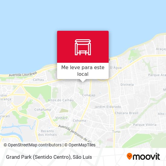Grand Park (Sentido Centro) mapa