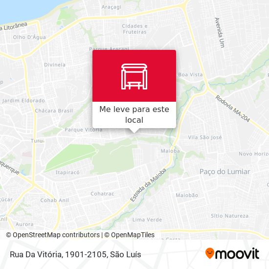 Rua Da Vitória, 1901-2105 mapa