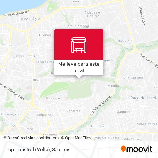 Top Constrol (Volta) mapa