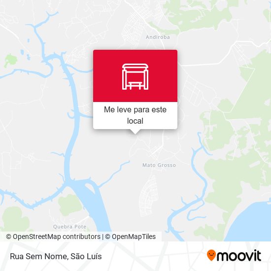 Rua Sem Nome mapa