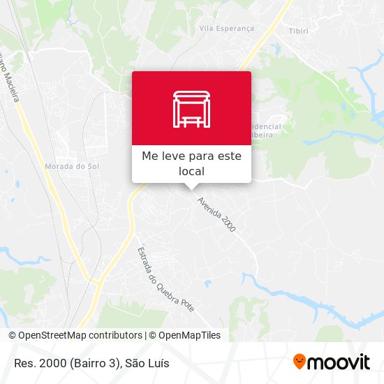 Res. 2000 (Bairro 3) mapa
