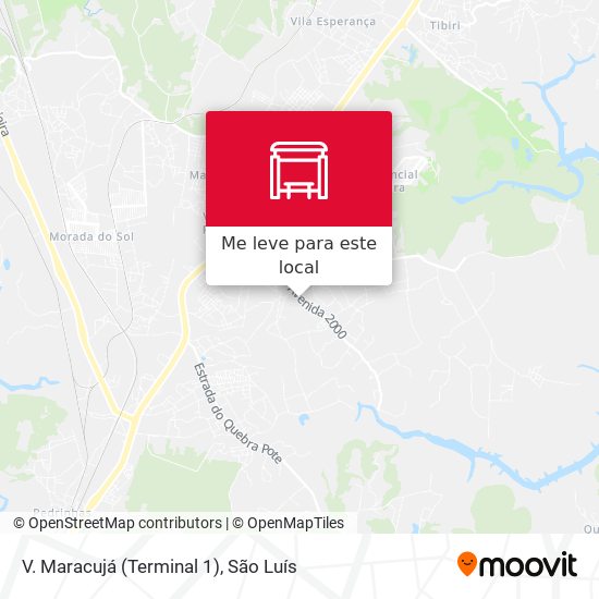 V. Maracujá (Terminal 1) mapa