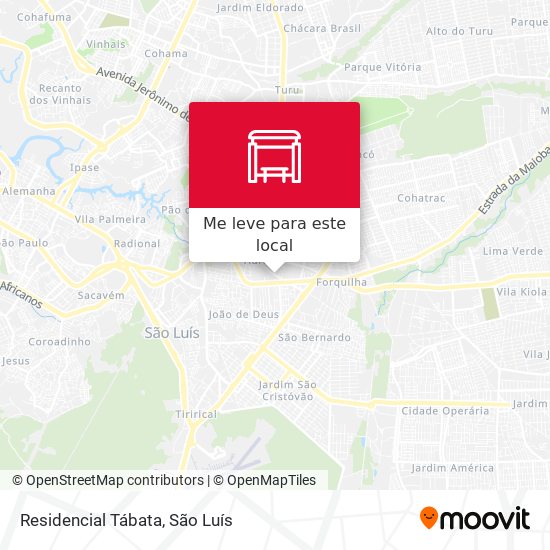 Residencial Tábata mapa