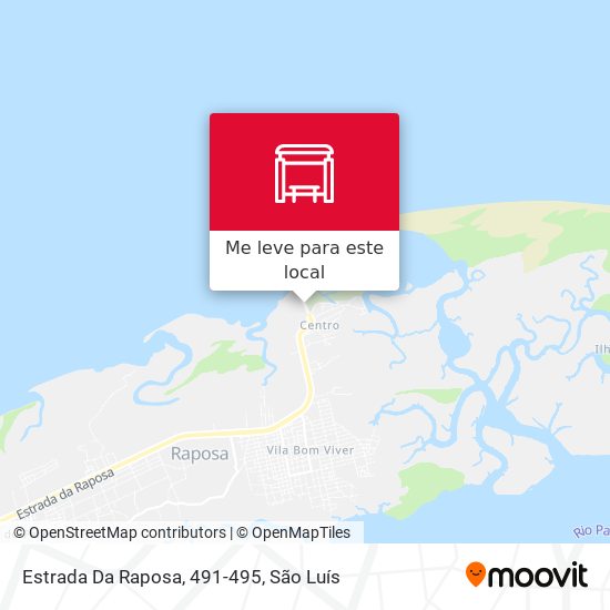Estrada Da Raposa, 491-495 mapa