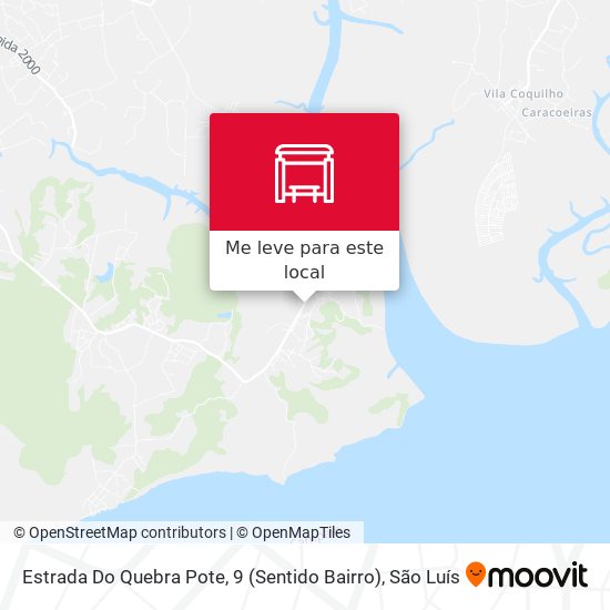 Estrada Do Quebra Pote, 9 (Sentido Bairro) mapa