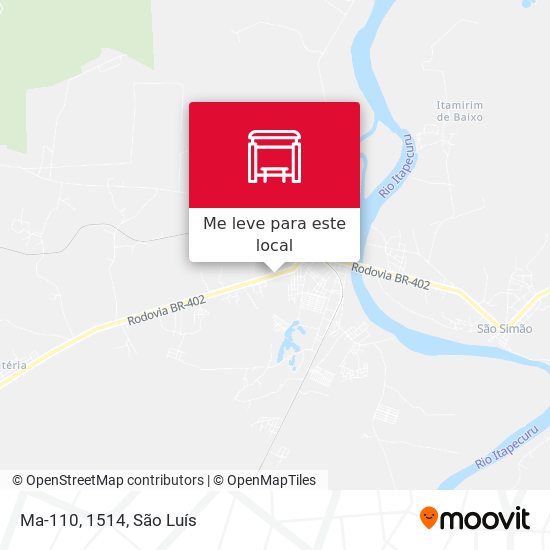 Ma-110, 1514 mapa