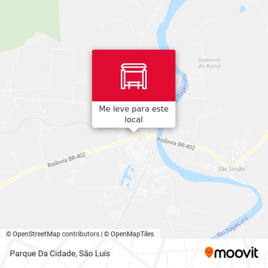 Parque Da Cidade mapa