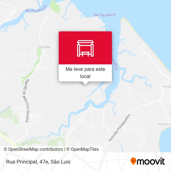Rua Principal, 47e mapa