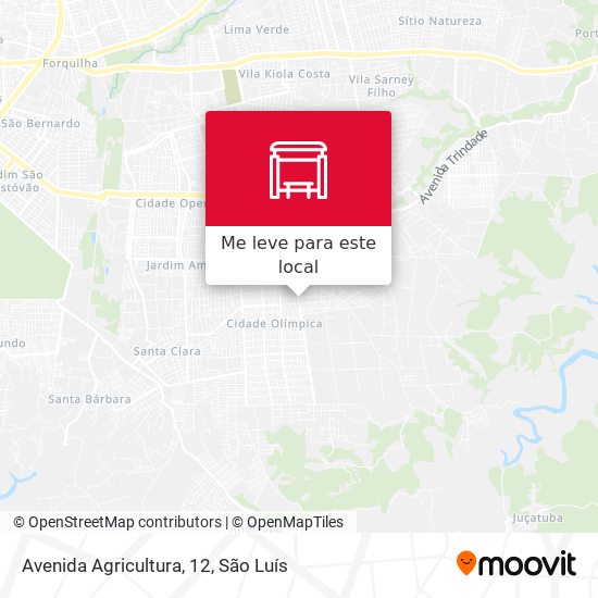 Avenida Agricultura, 12 mapa
