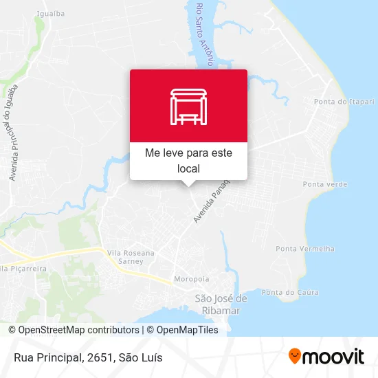 Rua Principal, 2651 mapa
