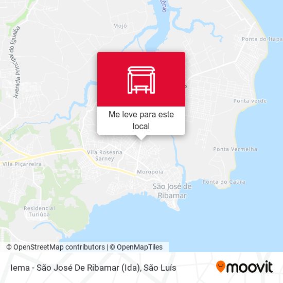 Iema - São José De Ribamar (Ida) mapa