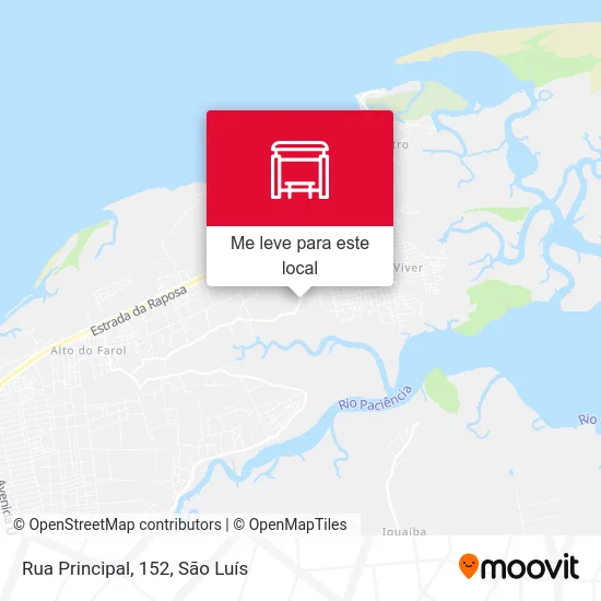 Rua Principal, 152 mapa