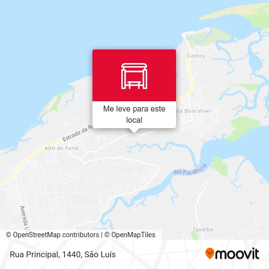 Rua Principal, 1440 mapa