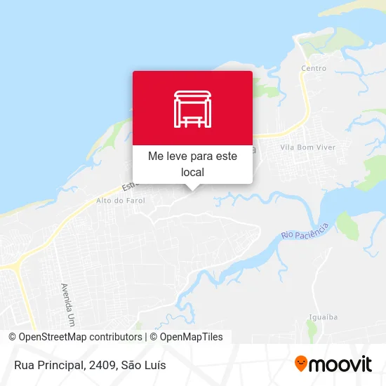 Rua Principal, 2409 mapa