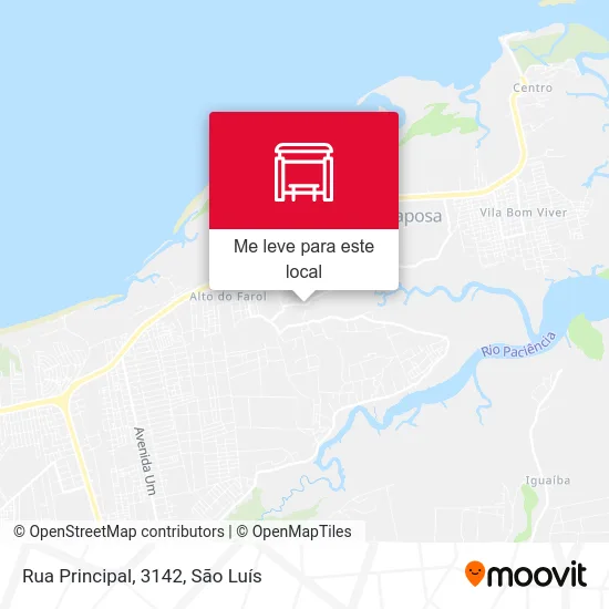 Rua Principal, 3142 mapa