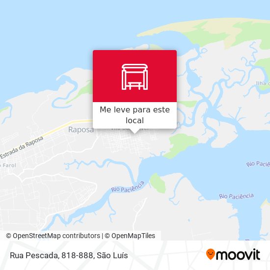 Rua Pescada, 818-888 mapa