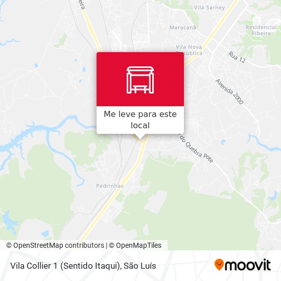 Vila Collier 1 (Sentido Itaqui) mapa