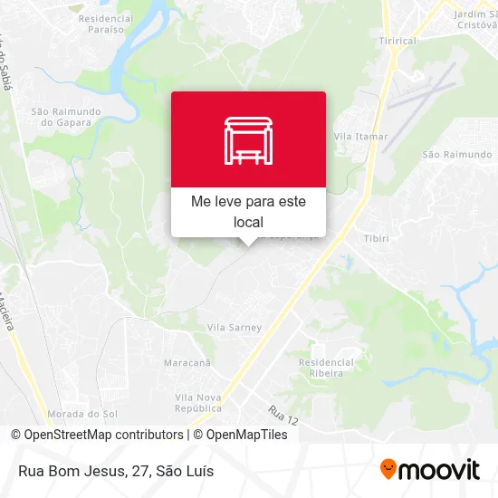 Rua Bom Jesus, 27 mapa