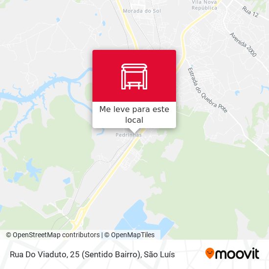 Rua Do Viaduto, 25 (Sentido Bairro) mapa