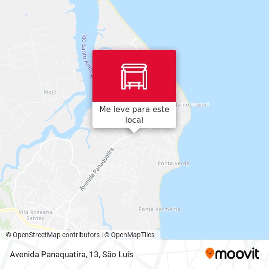 Avenida Panaquatira, 13 mapa